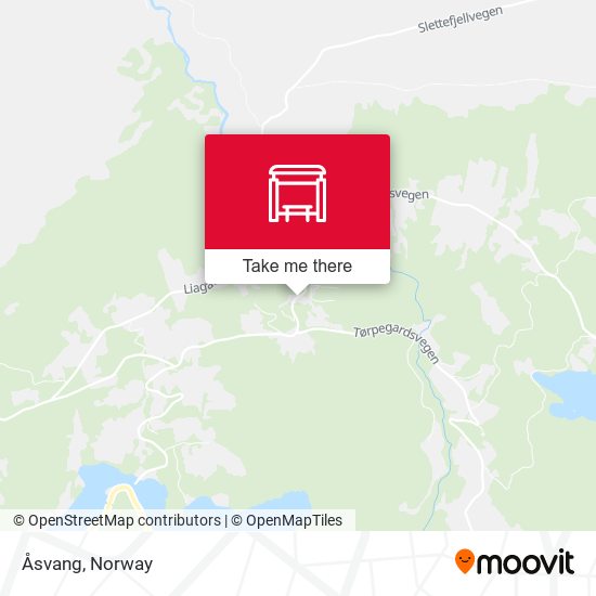 Åsvang map