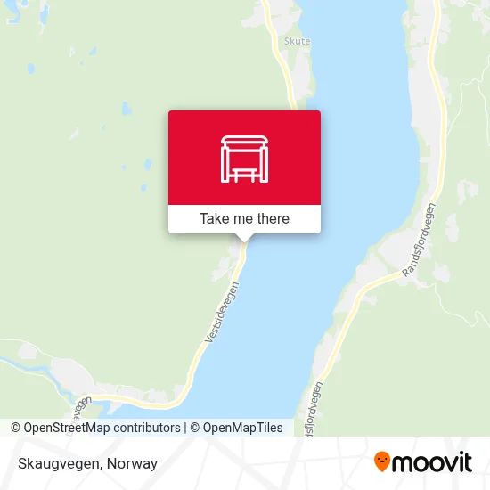 Skaugvegen map