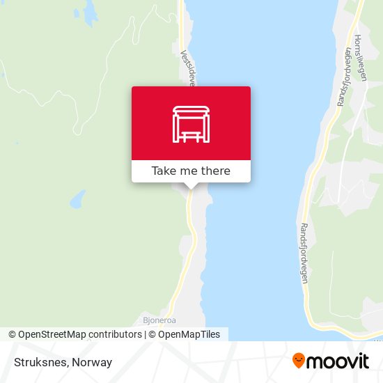 Struksnes map