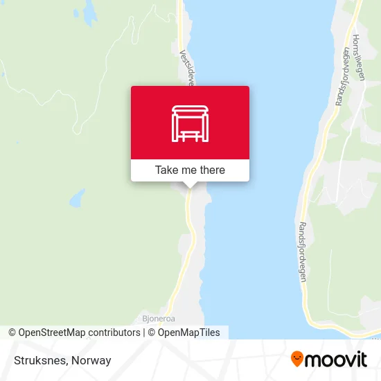 Struksnes map