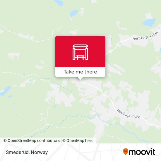 Smedsrud map