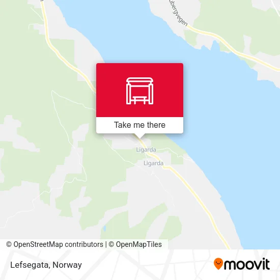 Lefsegata map