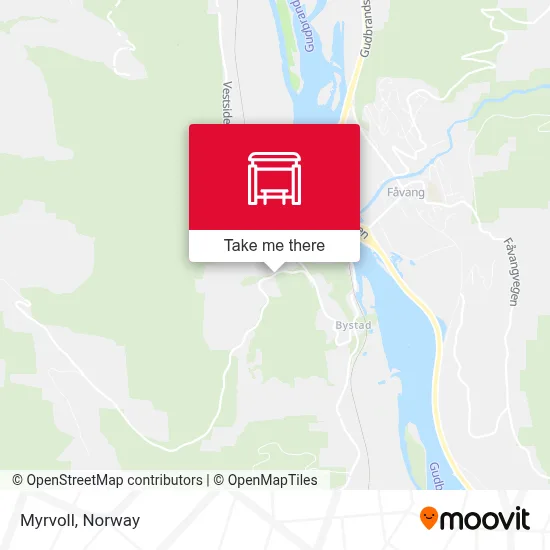 Myrvoll map