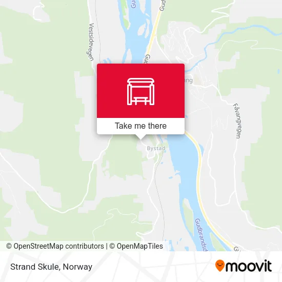 Strand Skule map