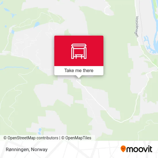 Rønningen map