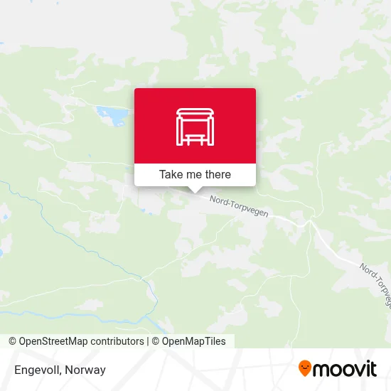 Engevoll map