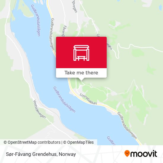 Sør-Fåvang Grendehus map