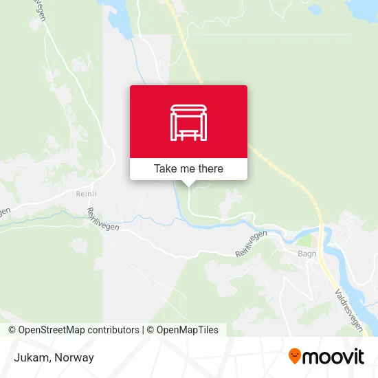 Jukam map