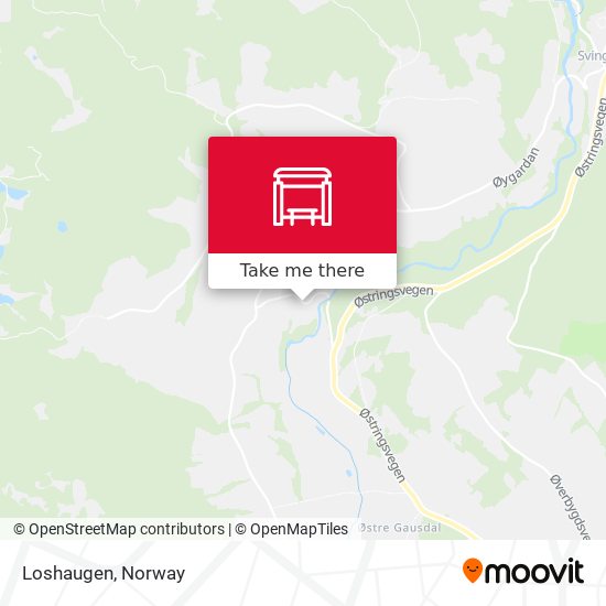 Loshaugen map