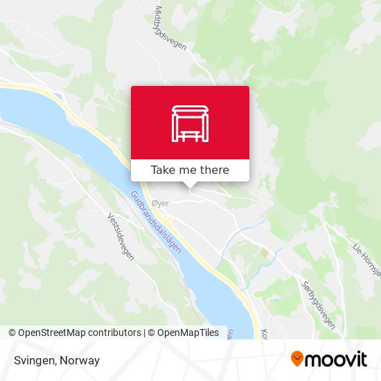 Svingen map