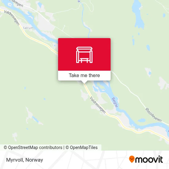 Myrvoll map