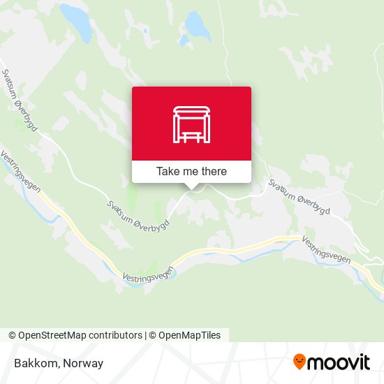 Bakkom map