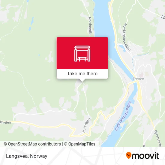 Langsvea map