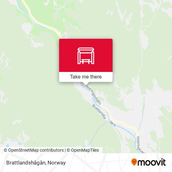 Brattlandshågån map