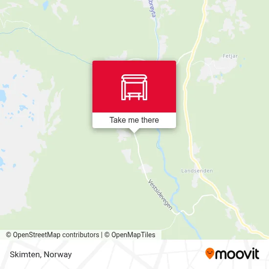 Skimten map