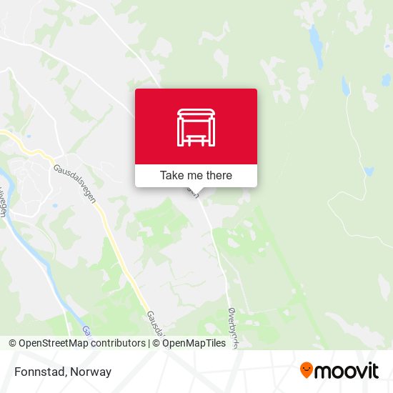 Fonnstad map