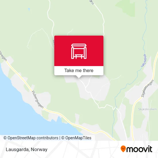 Lausgarda map