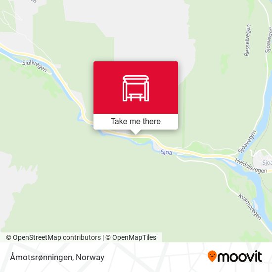 Åmotsrønningen map