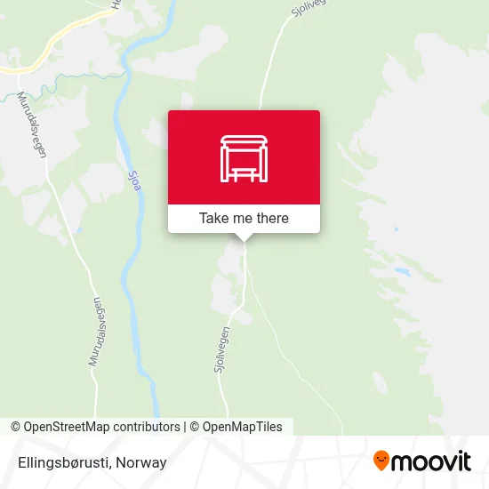 Ellingsbørusti map
