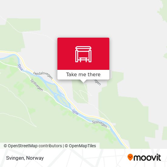 Svingen map