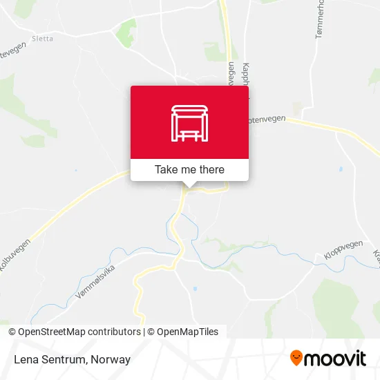 Lena Sentrum map