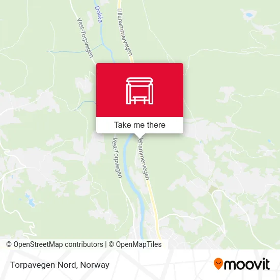 Torpavegen Nord map