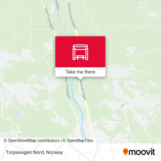 Torpavegen Nord map