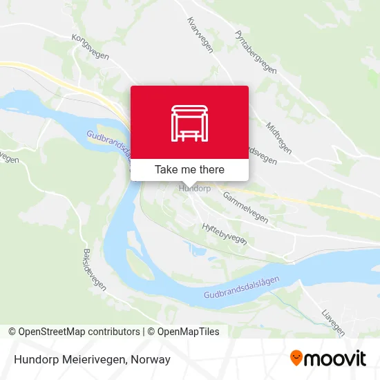 Hundorp Meierivegen map
