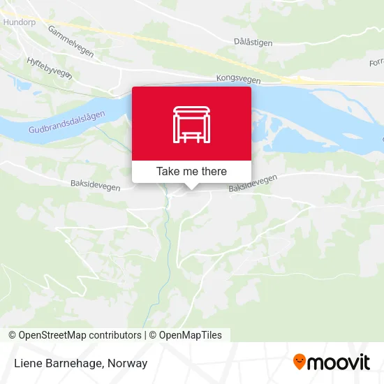 Liene Barnehage map