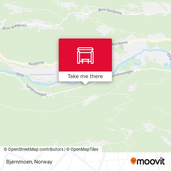 Bjørnmoen map