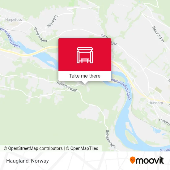 Haugland map