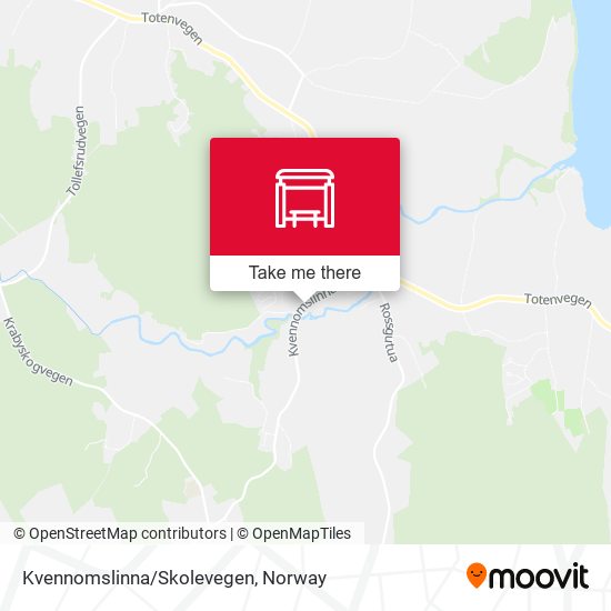 Kvennomslinna/Skolevegen map