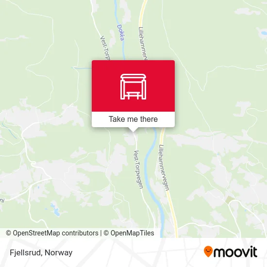 Fjellsrud map