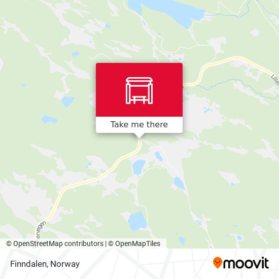 Finndalen map