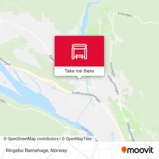 Ringebu Barnehage map