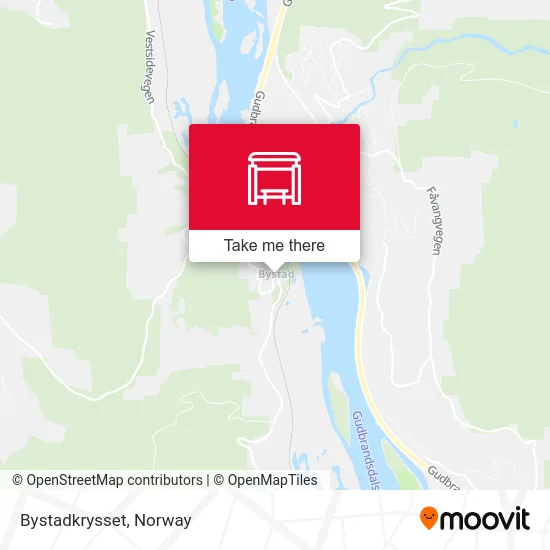 Bystadkrysset map