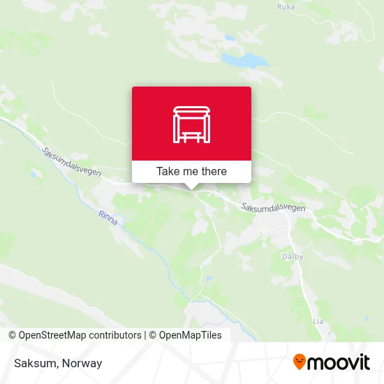 Saksum map