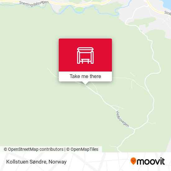 Kollstuen Søndre map