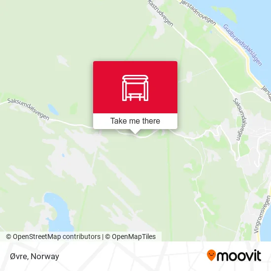 Øvre map