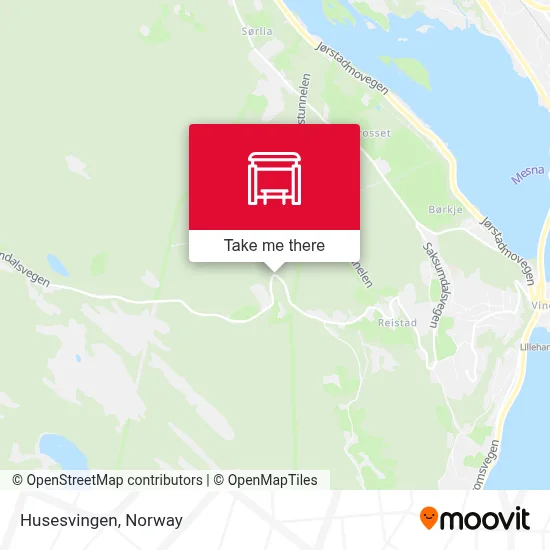 Husesvingen map