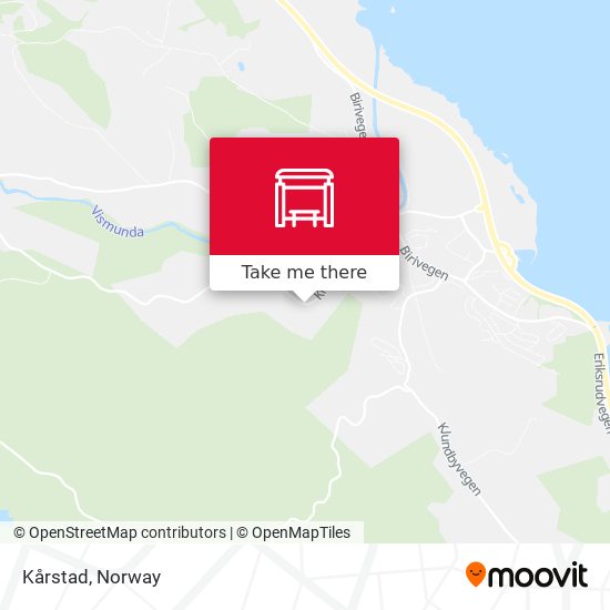 Kårstad map