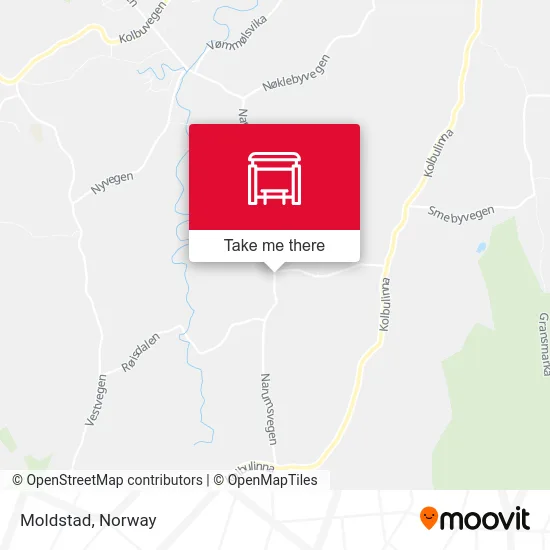 Moldstad map