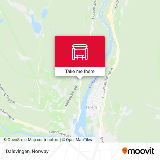 Dalsvingen map