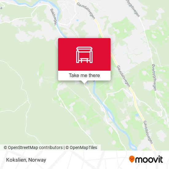 Kokslien map