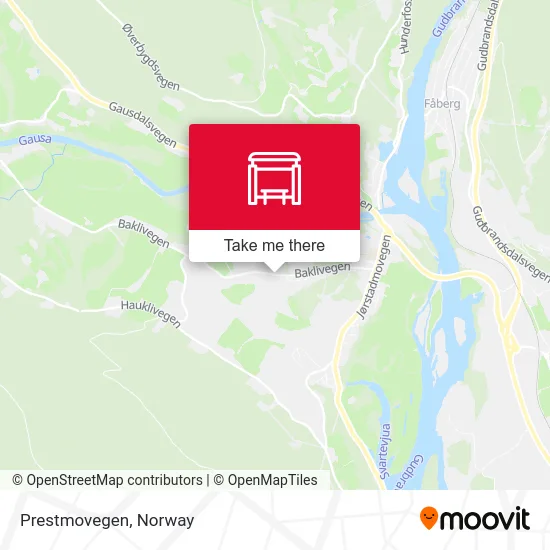 Prestmovegen map