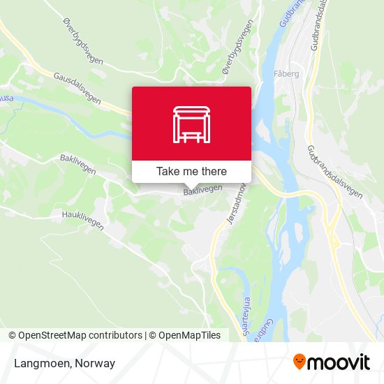 Langmoen map