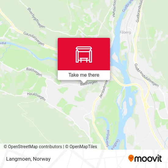 Langmoen map