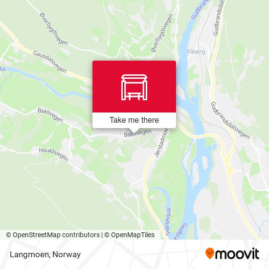 Langmoen map