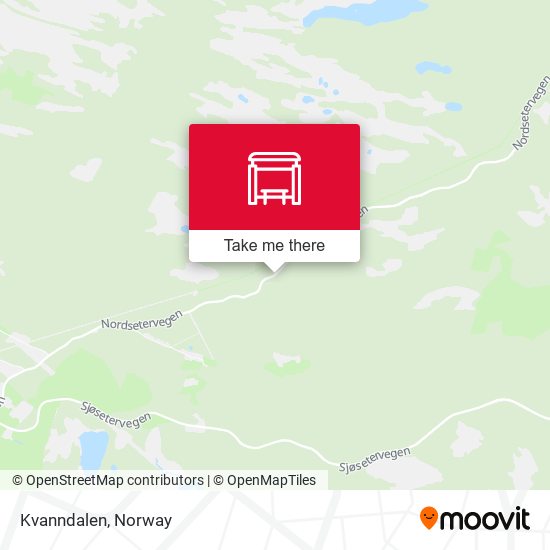 Kvanndalen map