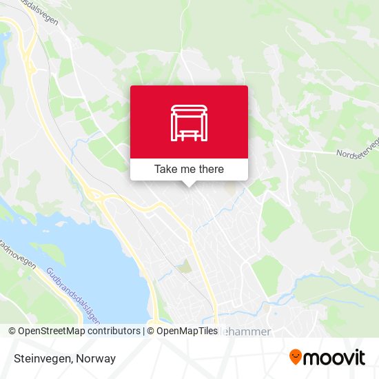 Steinvegen map